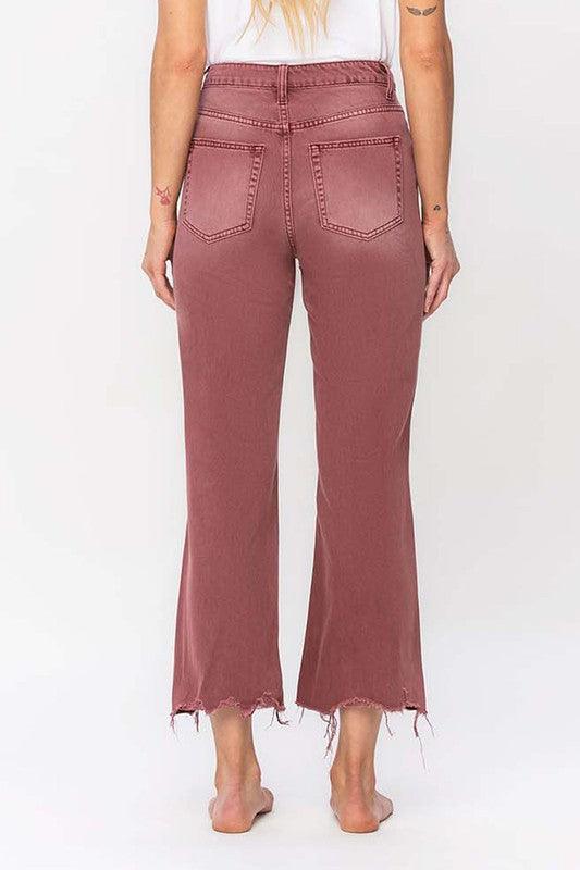 Mid Rise Flare Jeans- Doss Dollz