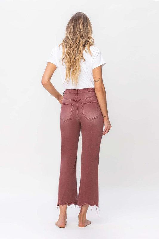 Mid Rise Flare Jeans- Doss Dollz