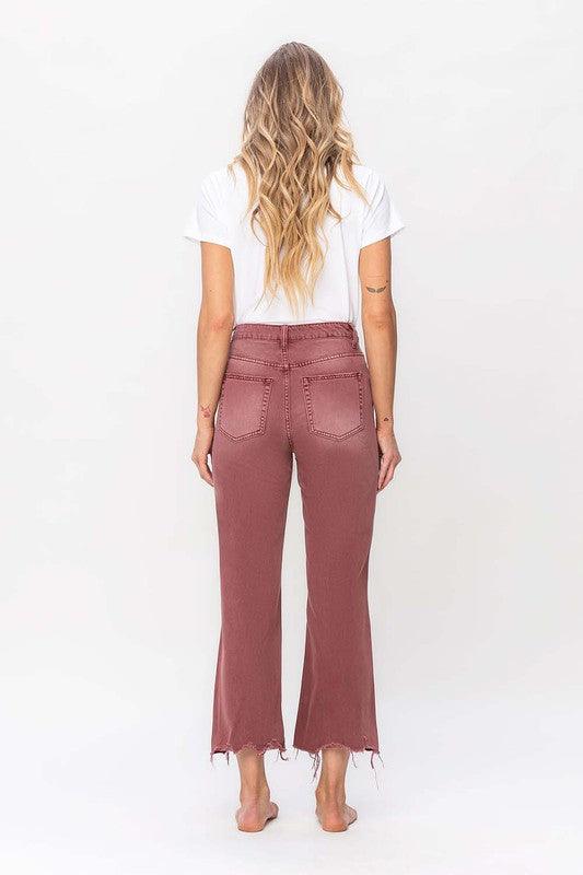 Mid Rise Flare Jeans- Doss Dollz