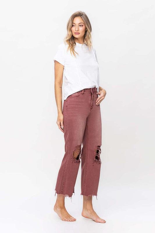 Mid Rise Flare Jeans- Doss Dollz