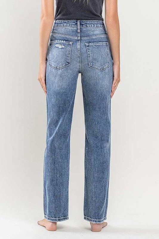 Mid Rise Flare Jeans- Doss Dollz