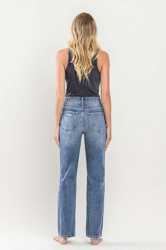 Mid Rise Flare Jeans- Doss Dollz