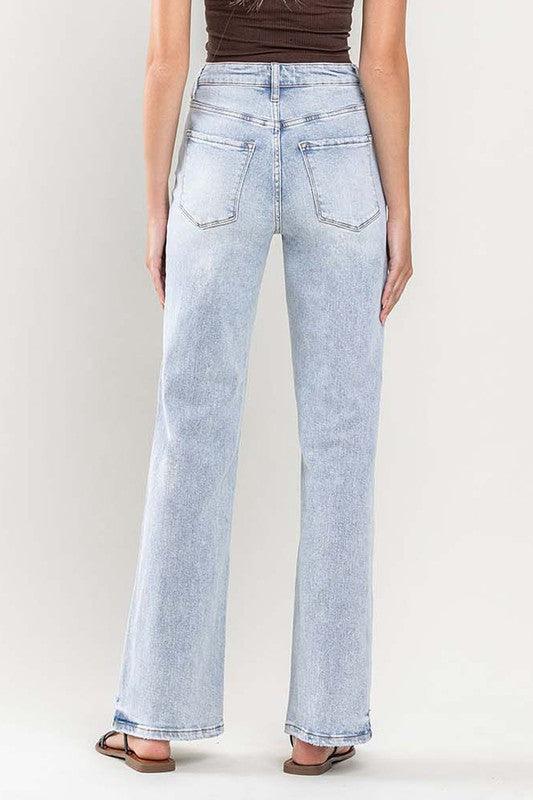 Mid Rise Flare Jeans- Doss Dollz