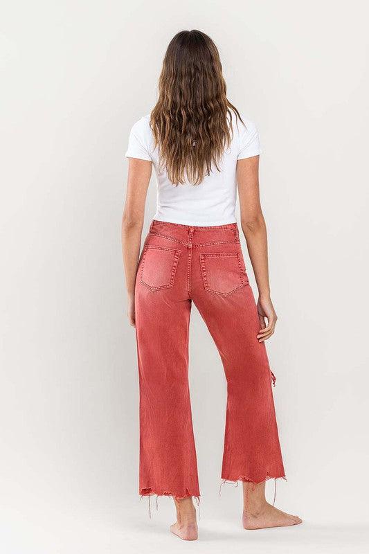 Mid Rise Flare Jeans- Doss Dollz