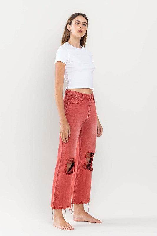 Mid Rise Flare Jeans- Doss Dollz