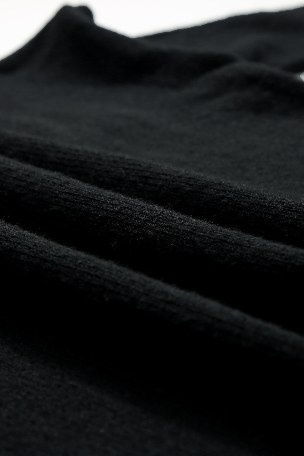 Glitter Print Round Neck Casual Sweater