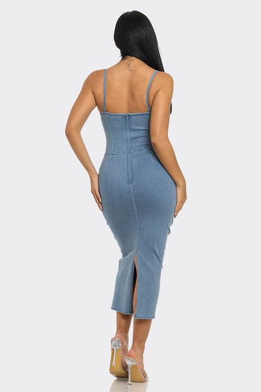 Mid Rise Flare Jeans- Doss Dollz