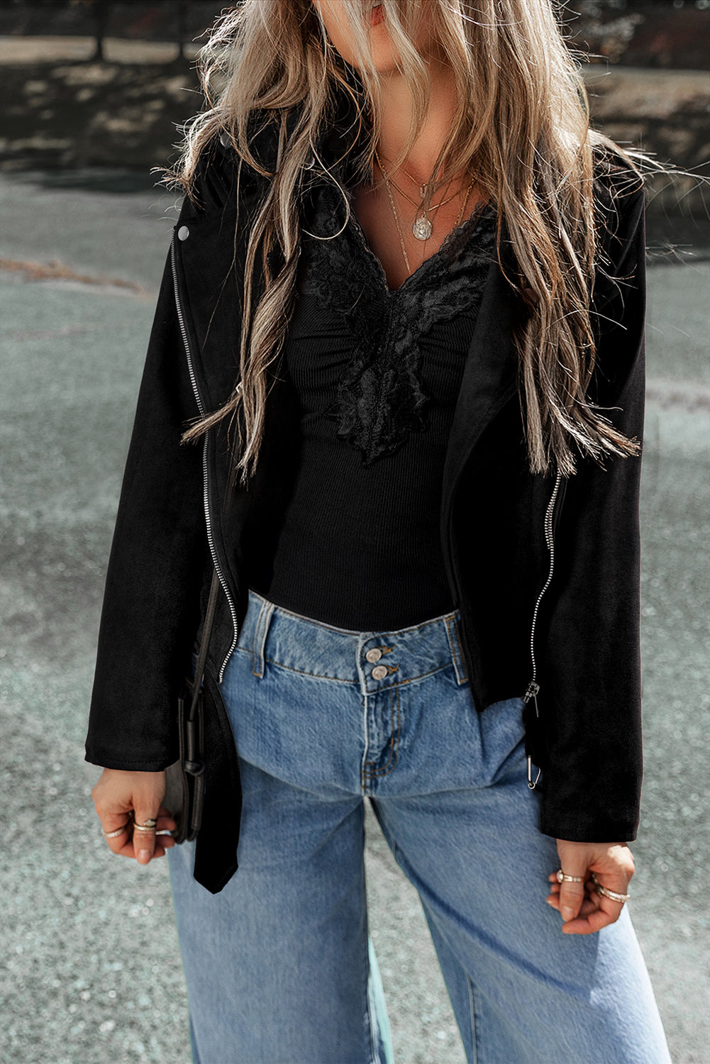 Mid Rise Flare Jeans- Doss Dollz