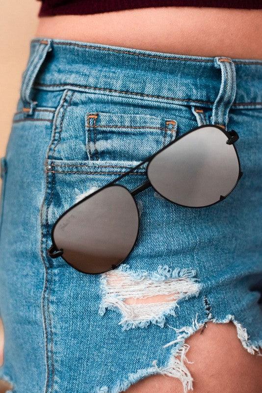 Mid Rise Flare Jeans- Doss Dollz