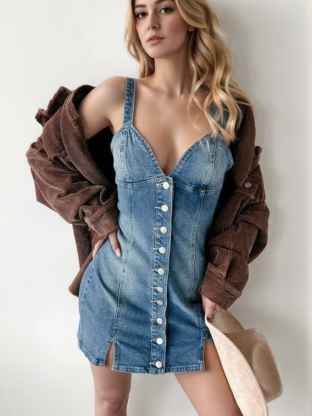 Mid Rise Flare Jeans- Doss Dollz