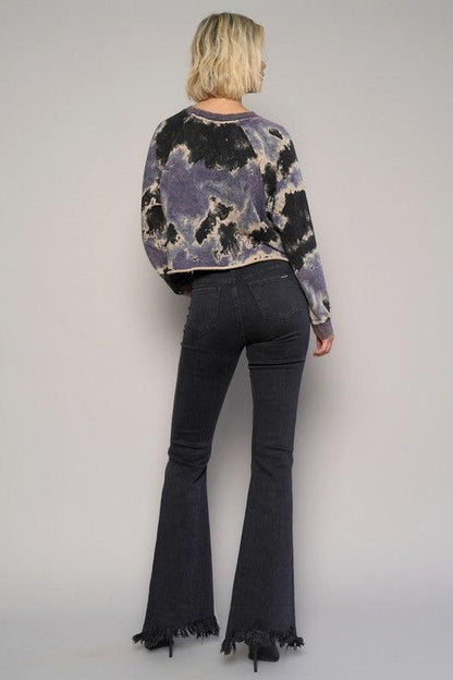 Mid Rise Flare Jeans- Doss Dollz