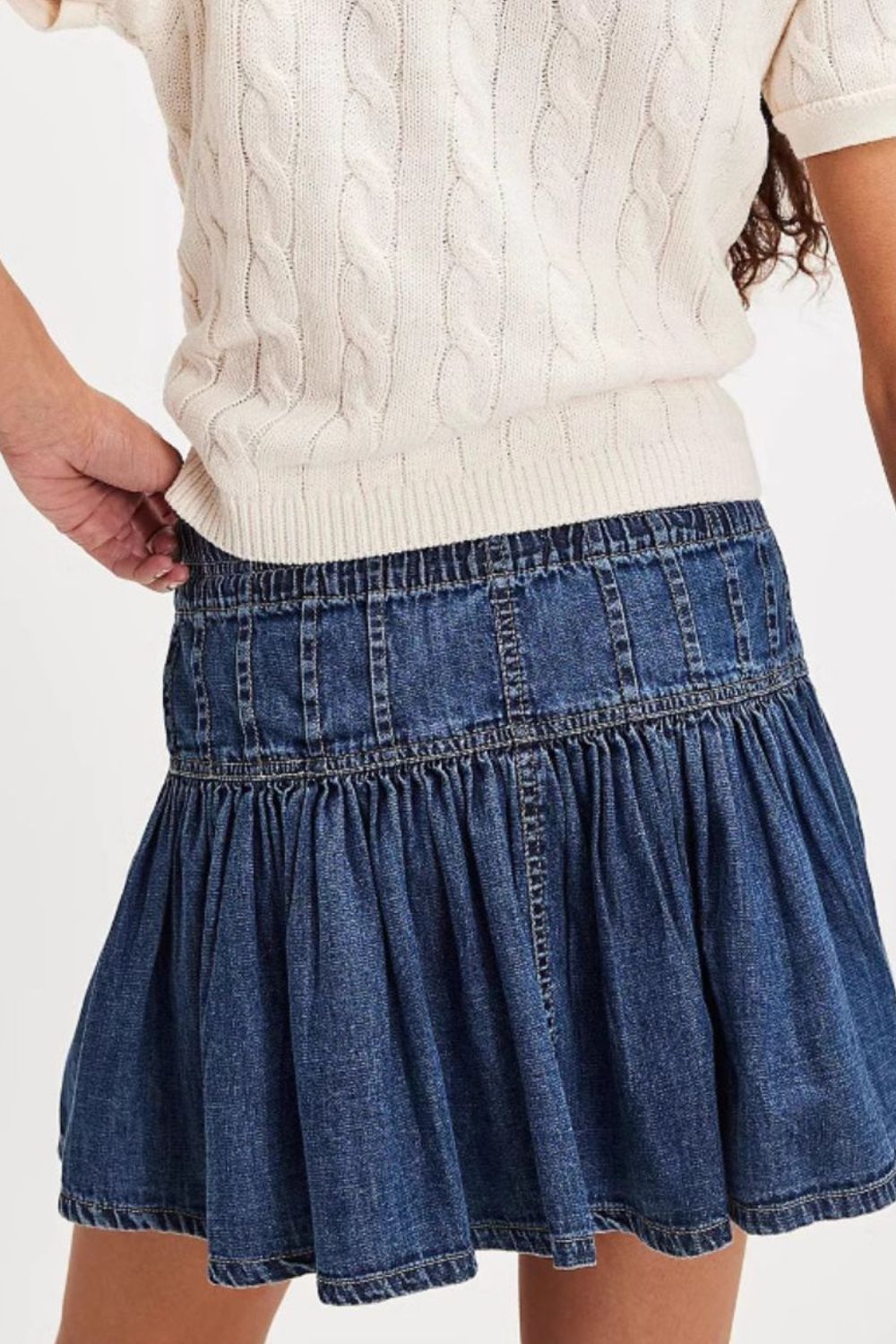 Mid Rise Flare Jeans- Doss Dollz