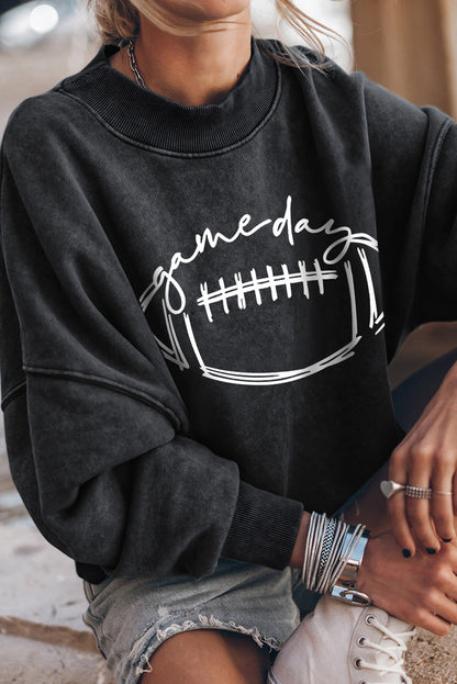 Brown HOWDY Western Fashion Graphic Sweatshirt