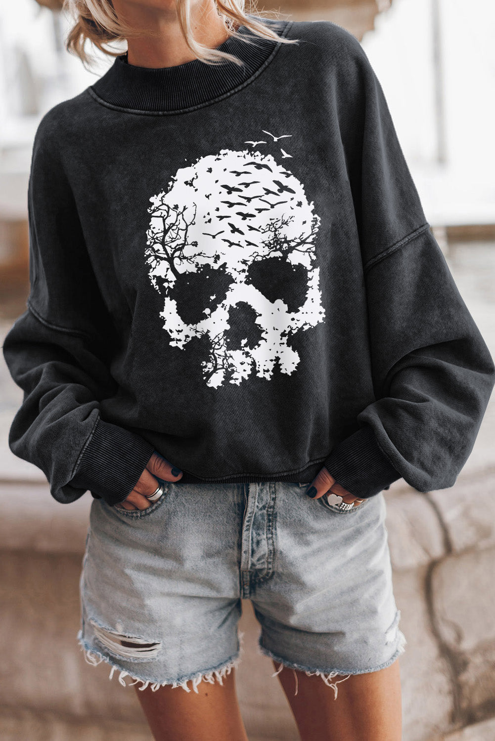 Brown HOWDY Western Fashion Graphic Sweatshirt