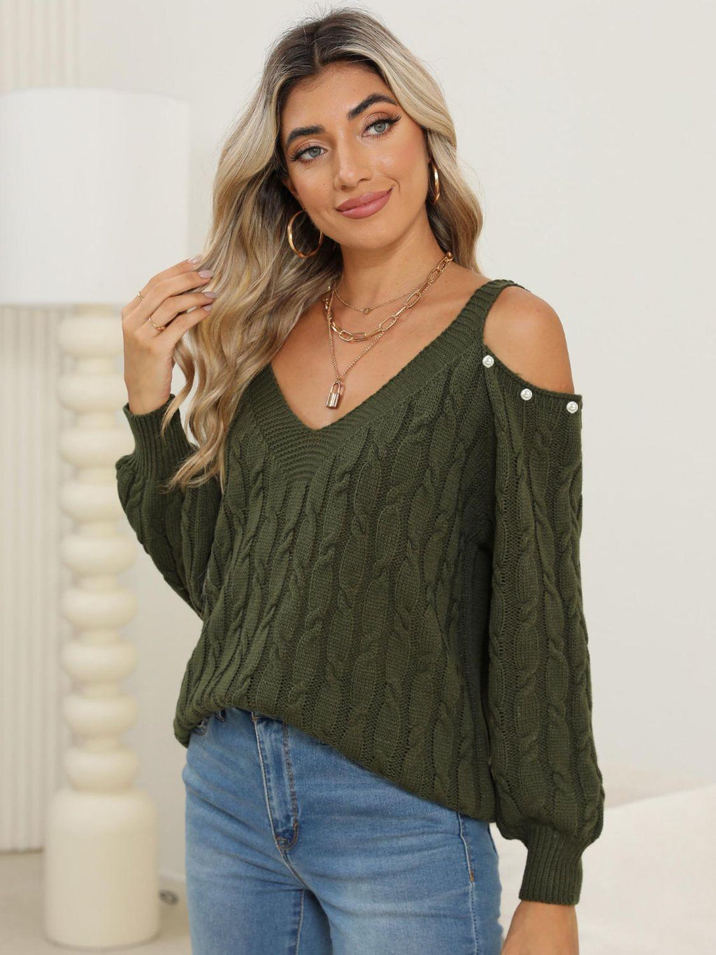 Mid Rise Flare Jeans- Doss Dollz