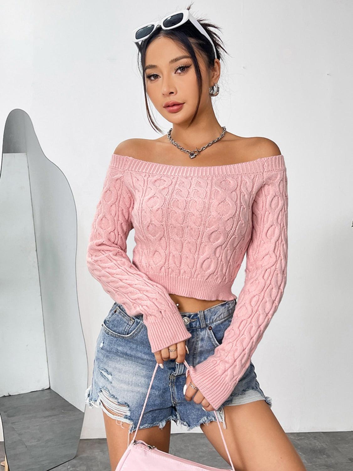Mid Rise Flare Jeans- Doss Dollz