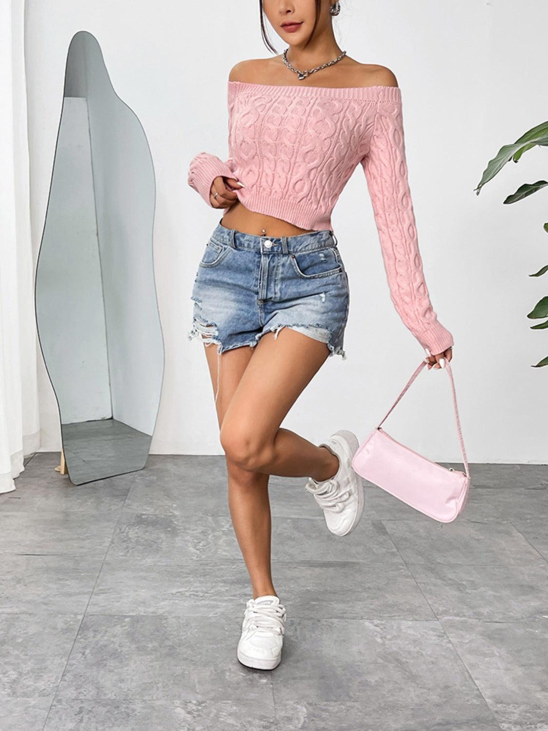 Mid Rise Flare Jeans- Doss Dollz