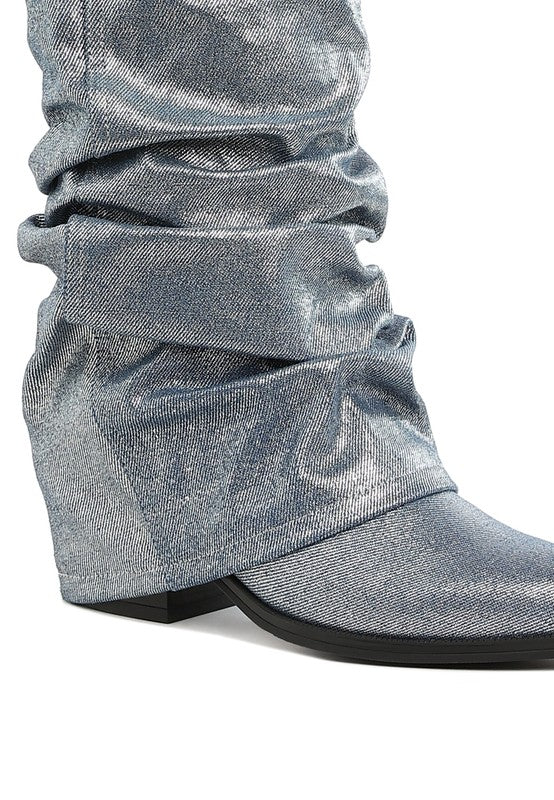 Mid Rise Flare Jeans- Doss Dollz