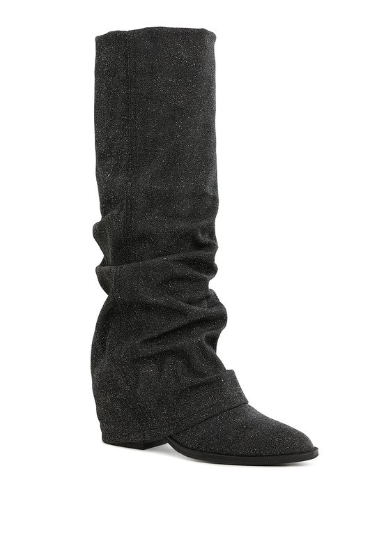 Mid Rise Flare Jeans- Doss Dollz