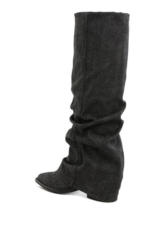 Mid Rise Flare Jeans- Doss Dollz