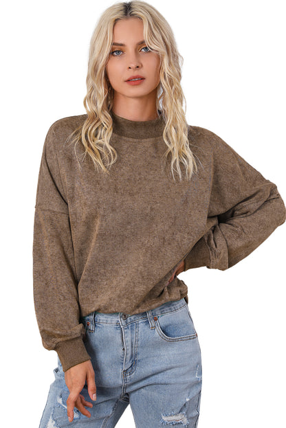 Brown HOWDY Western Fashion Graphic Sweatshirt