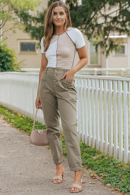 Mid Rise Flare Jeans- Doss Dollz