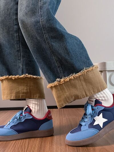 Mid Rise Flare Jeans- Doss Dollz