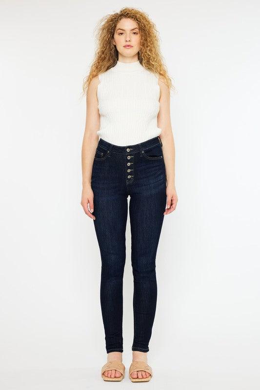 Mid Rise Flare Jeans- Doss Dollz