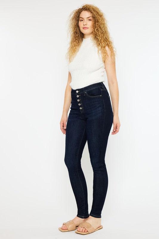 Mid Rise Flare Jeans- Doss Dollz