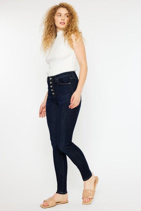 Mid Rise Flare Jeans- Doss Dollz