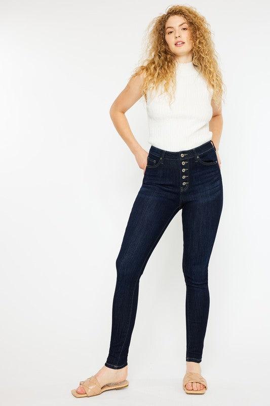 Mid Rise Flare Jeans- Doss Dollz