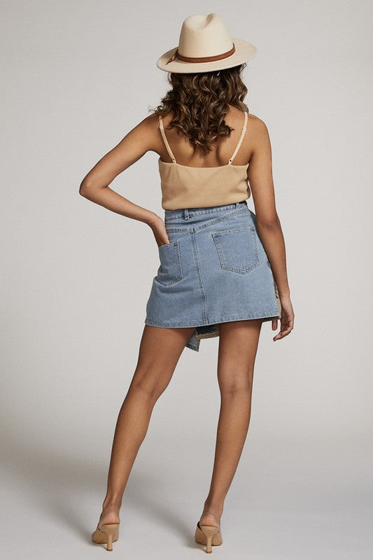 Mid Rise Flare Jeans- Doss Dollz