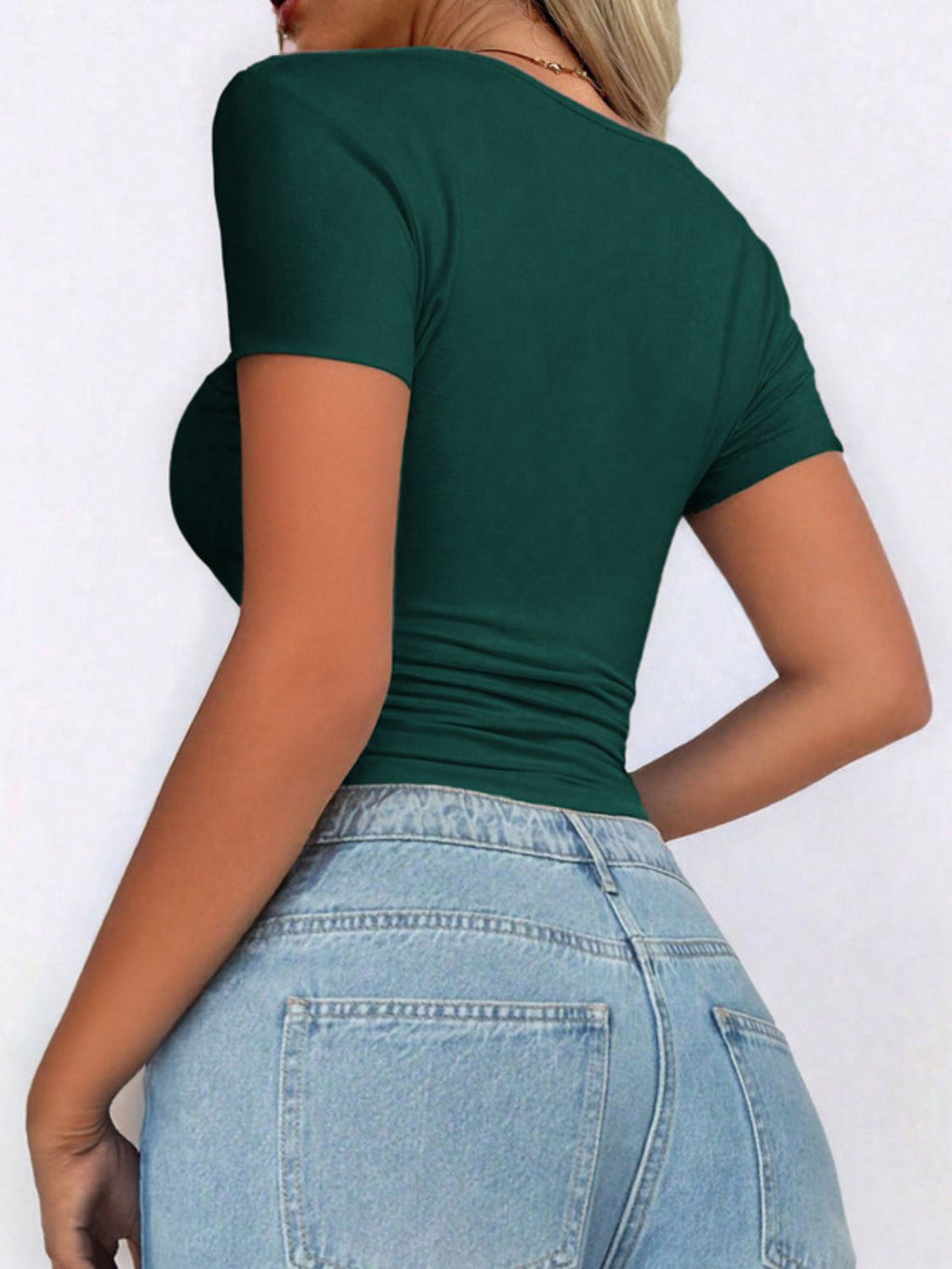 Mid Rise Flare Jeans- Doss Dollz