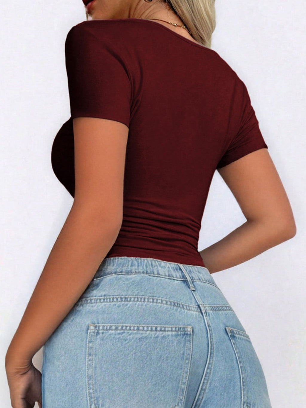 Mid Rise Flare Jeans- Doss Dollz