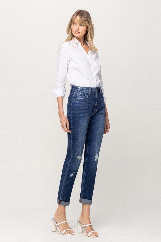 Mid Rise Flare Jeans- Doss Dollz