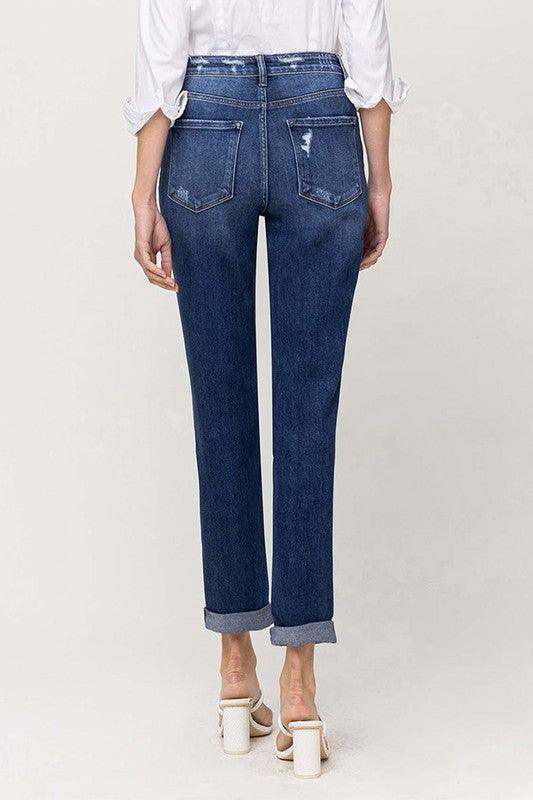 Mid Rise Flare Jeans- Doss Dollz