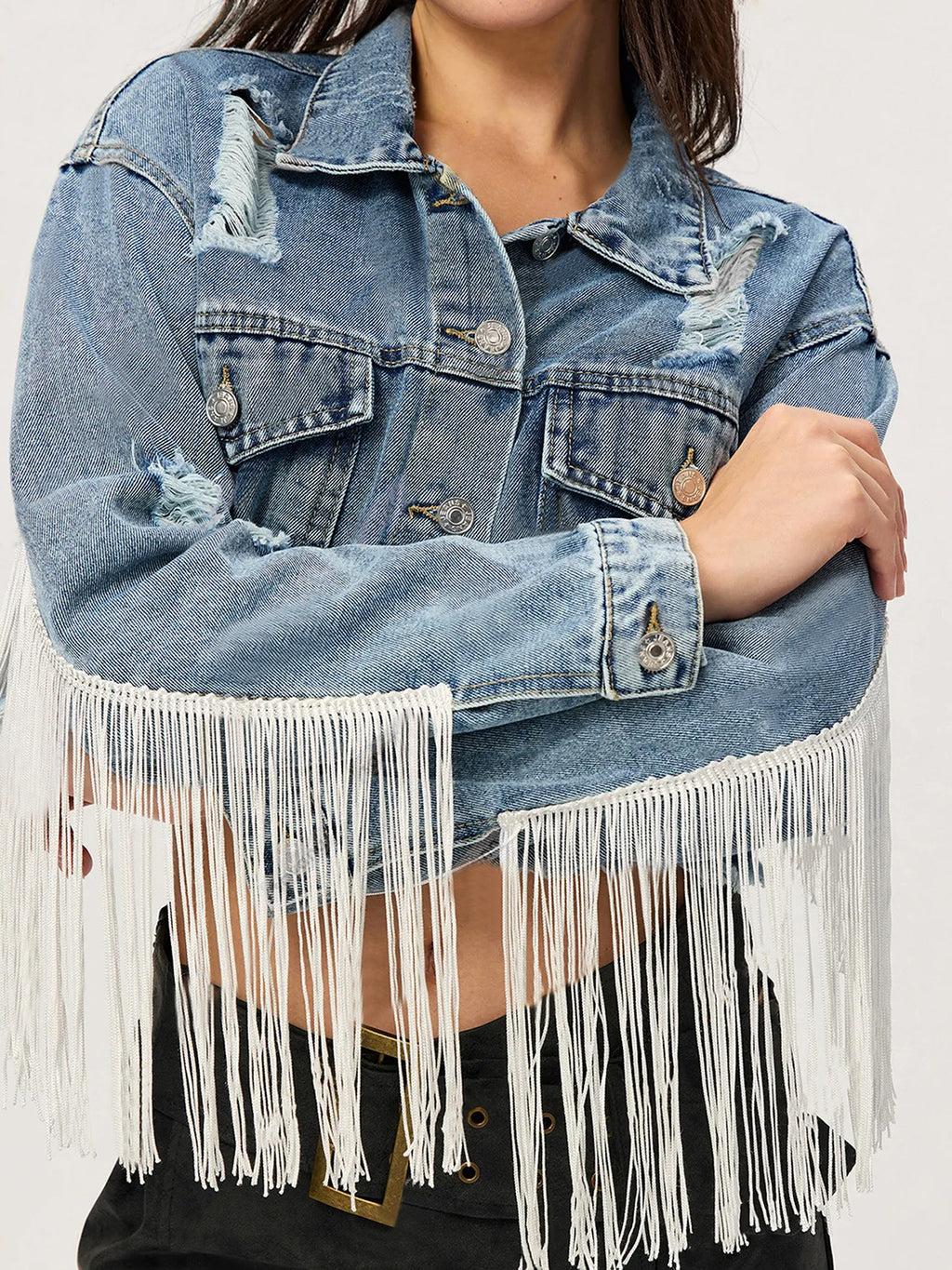 Mid Rise Flare Jeans- Doss Dollz