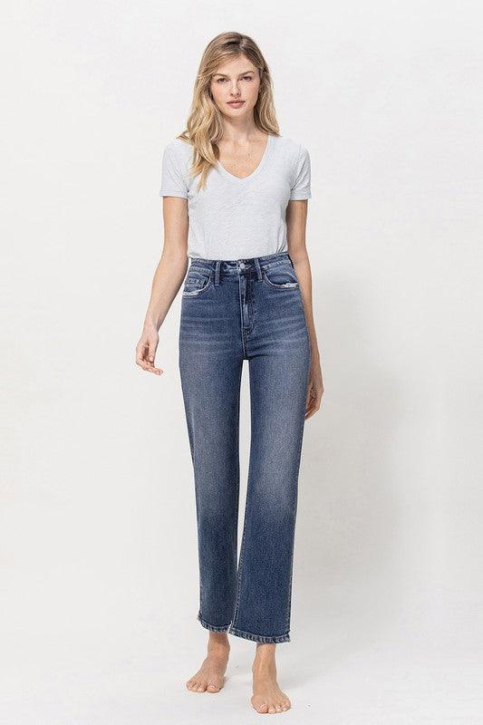 Mid Rise Flare Jeans- Doss Dollz