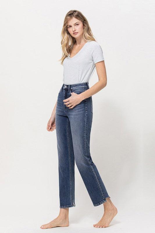 Mid Rise Flare Jeans- Doss Dollz