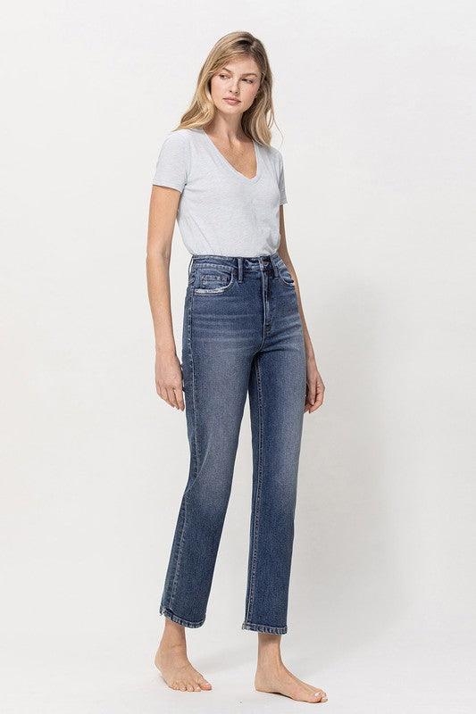 Mid Rise Flare Jeans- Doss Dollz