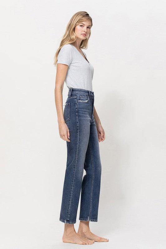 Mid Rise Flare Jeans- Doss Dollz