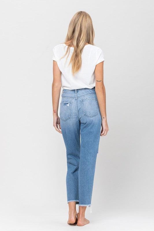 Mid Rise Flare Jeans- Doss Dollz