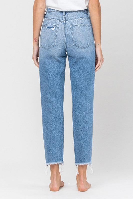 Mid Rise Flare Jeans- Doss Dollz