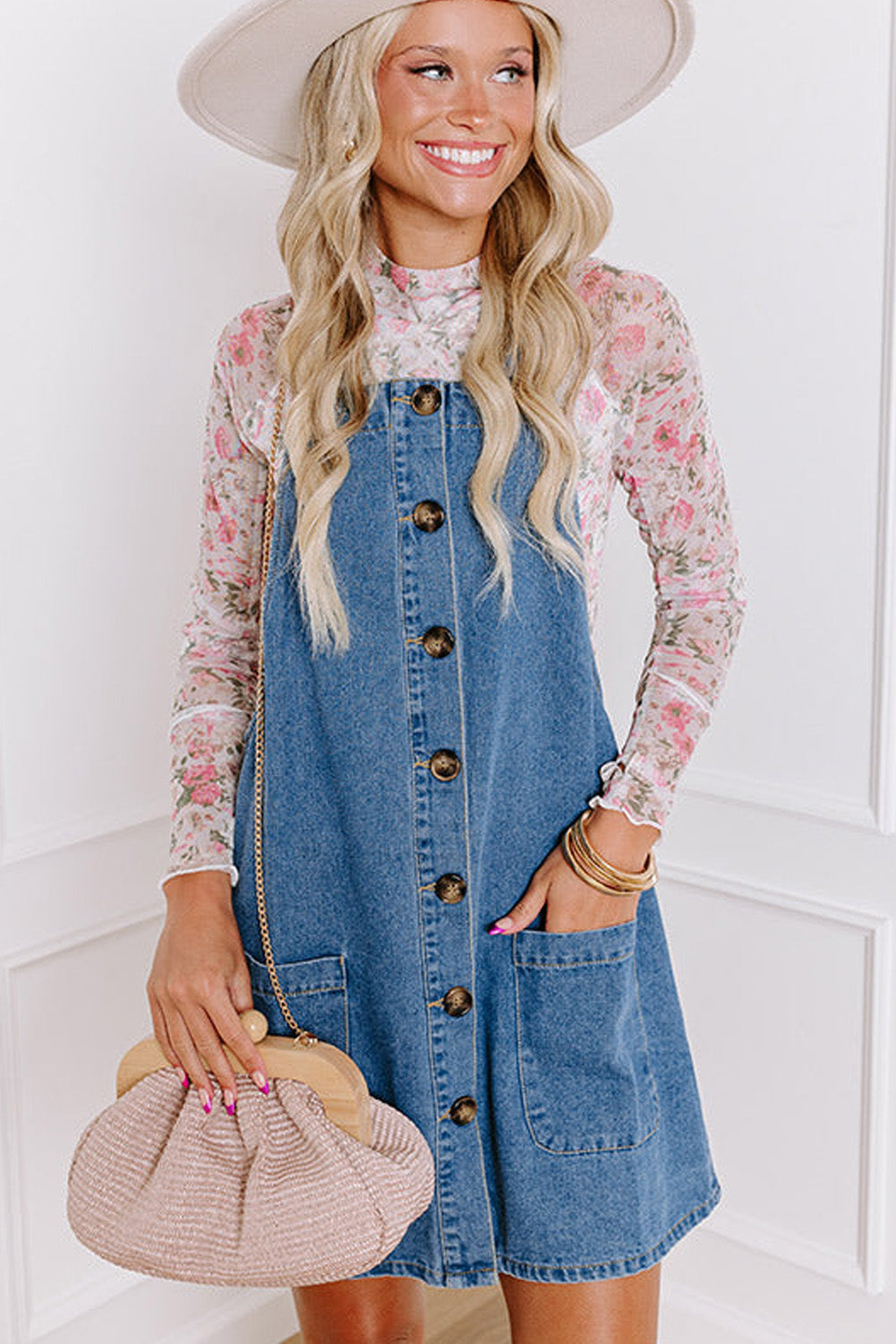Mid Rise Flare Jeans- Doss Dollz