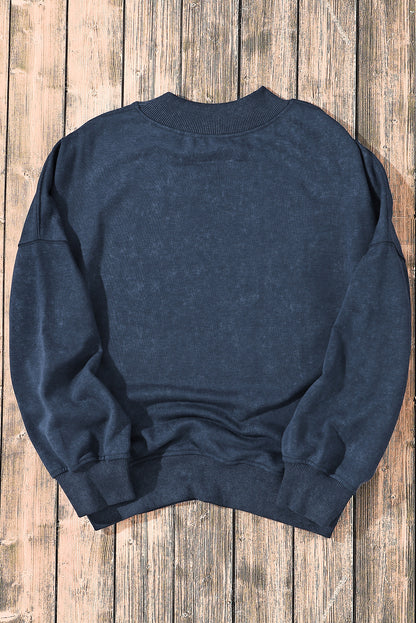 Brown HOWDY Western Fashion Graphic Sweatshirt