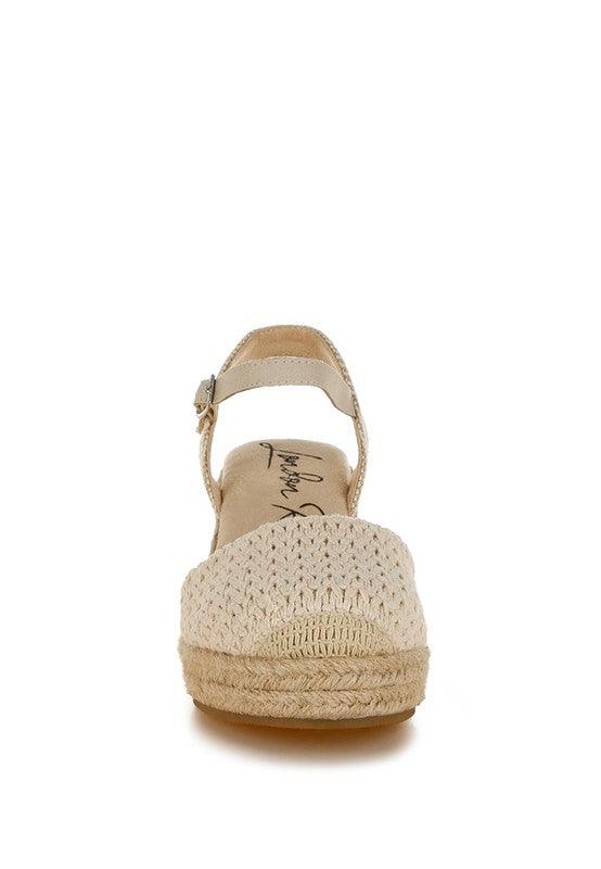 Lathan Raffia Espadrilles Sandals