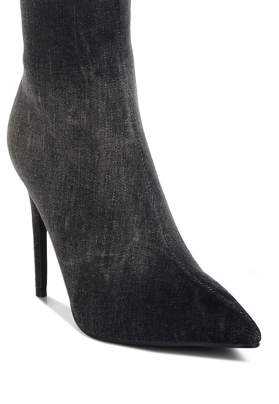 Mid Rise Flare Jeans- Doss Dollz