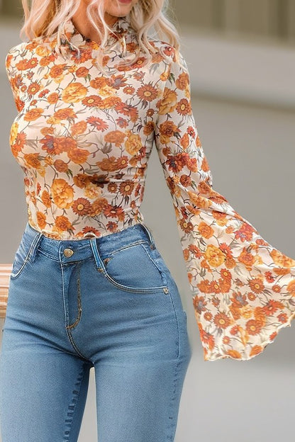 Mid Rise Flare Jeans- Doss Dollz