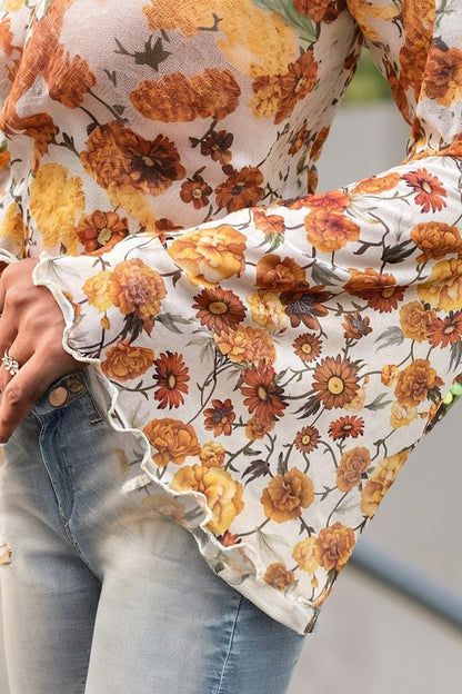 Mid Rise Flare Jeans- Doss Dollz