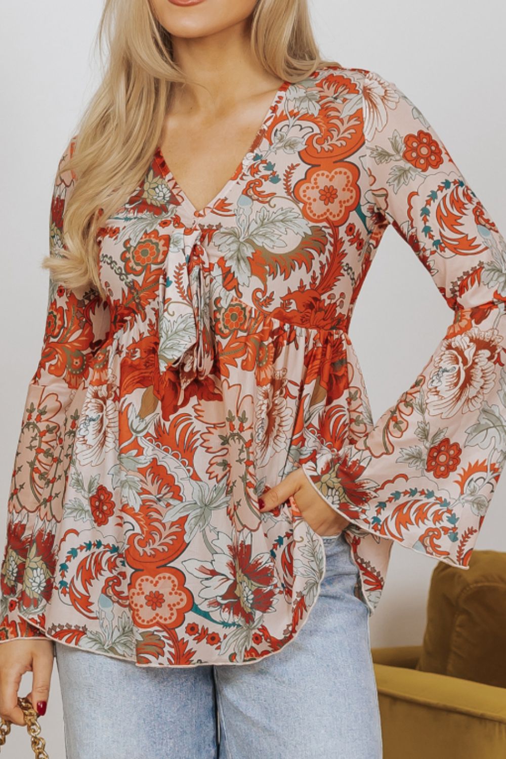 Mid Rise Flare Jeans- Doss Dollz